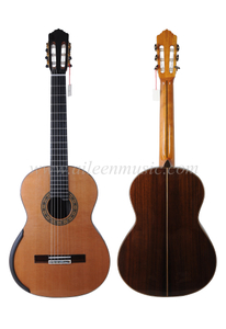 Guitarra clássica de estilo espanhol da série Nomex de 39 polegadas de alto grau (AA1200C)