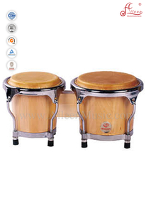 Mini bongô de madeira （ABOO111NW）