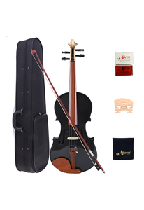 Violino tampo em abeto maciço 4/4-1/8 Violino colorido (VG105ER)