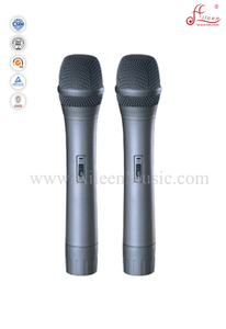 (AL-SE2063) Microfone de mão sem fio de alta qualidade VHF 170-270MHz Receptor duplo