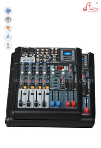DSP profissional do mixer de 6 canais ou console de mixagem digital (AMS-D604-DSP)