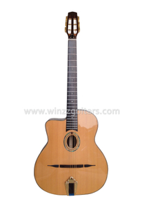 Guitarra jazz cigana com furo D ou oval (AGJ160)