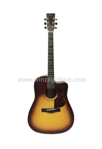 Dreadnought Cutaway Nomex Guitarra acústica sólida (AA1210DC)