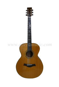 Guitarra acústica de escala de ébano toda em madeira maciça de 40' (AFH110)