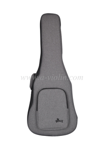 [Aileen] Bolsa para violão acústico de 41 pol. na cor cinza claro (BGW720B)