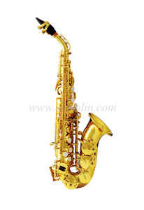 Grau de entrada para saxofone soprano de latão superior (SSP-GU310G)