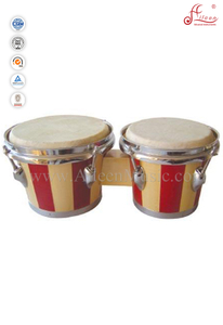 Bongo de percussão latina de material de bétula (BOBCS004)