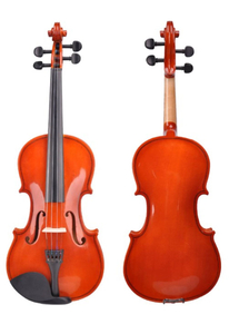 4/4-1/8 Aluno contraplacado de violino com estojo e arco (VG001L)