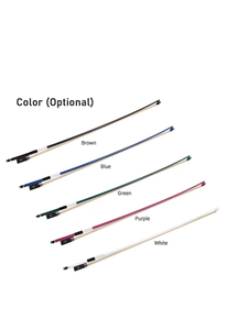 Personalizar material composto de fibra de carbono de arco de violino 4/4-1/4 (WV800F-C)