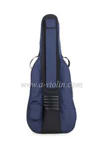 4/4 - 1/2 bolsa de violoncelo de espuma externa de nylon Oxford com três alças (BGC007)