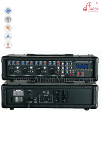 XLR Balanceado 4 Canais PA Amplificador Treble Bass EQ Mobile Power Amplifier (APM-0430BU)