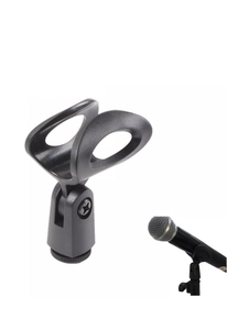 Suporte de clipe de microfone ABS universal por atacado para suporte de microfone (MH402)