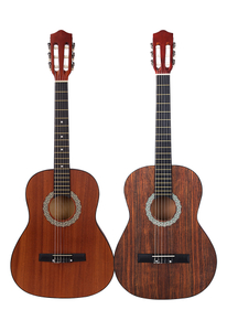Guitarras clássicas baratas de nogueira de tamanho completo 30-39 polegadas acabamento fosco (AC008L)