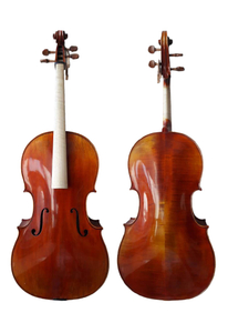 Música para violoncelo de estilo barroco 4/4 personalizada com verniz de espírito de madeira sólida (CH500Z-A)