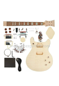 Kits de guitarra elétrica faça você mesmo com corte duplo basswood (EGR201A-W2)