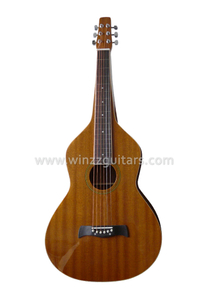 Violão Acústico Lap Steel/Guitarra Havaiana Weissenborn (AW660L)