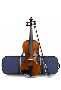 Violino Flamed Maple de alta qualidade 4/4 Violino com verniz antigo (AVL320HAO-BV51)