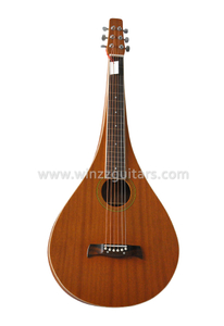 Guitarra Havaiana Weissenborn em Forma de Lágrima Sapele Contraplacado (AW660L-T)