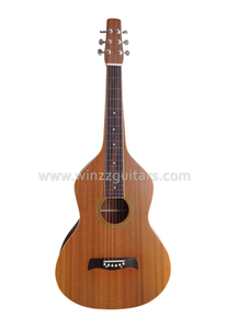 Guitarra Weissenborn chinesa extra profunda havaiana (AW660L-D)