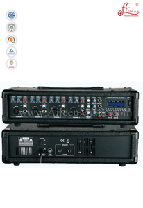 Amplificador de alto-falante misturador EQ de 4 canais e 3 bandas (APM-0415U)