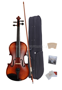 Roupa de violino para estudante avançada de Solidwood selecionada (VG107)