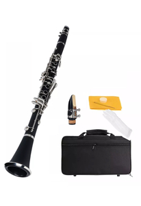 Instrumento musical clarinete profissional de 17 teclas com estojo (CL-G4540N)