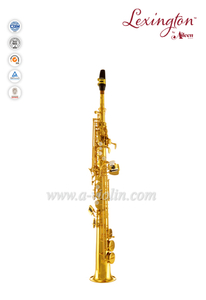 Almofadas chinesas de latão amarelo Bb jinbao saxofone soprano (SP400G)
