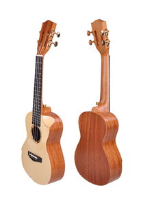 Spruce 23 polegadas ukulele Scallop ukelele para iniciantes (AU17L-BA-23)