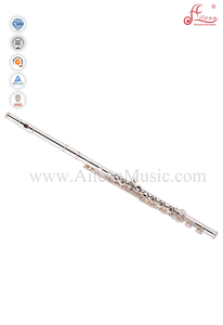Flauta em C chave de nível básico de 16 furos latão branco/níquel prata (FL4311S)