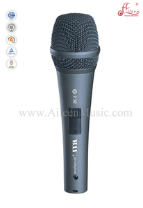 ( AL-B3.3S ) Instrumentos musicais profissionais Microfone com fio de metal unidirecional de bobina móvel