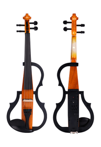 Violino elétrico sólido Okoume 4/4 avançado com saída EQ (VE120P)