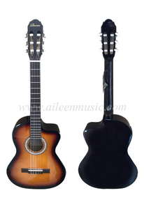 Guitarra espanhola pequena cutaway de 36 polegadas (ACG101CE)