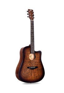 Guitarra elétrica acústica basswood esculpida de 41 polegadas (AF-HE00LC)