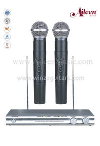 Atacado FM Handheld Microfone VHF Microfone sem fio (AL-500VM)