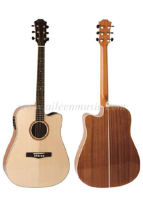 Guitarra acústica de abeto sólido de alta qualidade OEM de 41 polegadas (AFH303E)