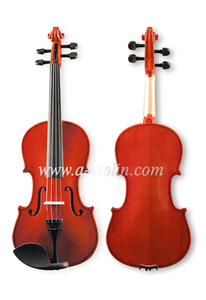 Violino acústico de estudante em madeira de lei tingida (VG106)