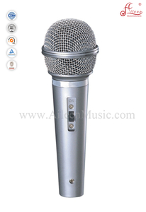 (AL-DM001)Microfone com fio unidirecional profissional de sensibilidade de plástico unidirecional