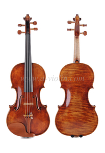 4/4 materiais da Europa Violino Flamed Maple violino chinês de alta qualidade (VH600EM)