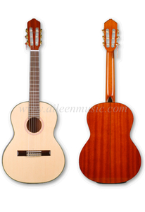 Guitarra clássica artesanal de tamanho pequeno de 36' (ACG102)