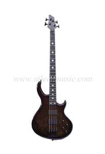  Corpo Ash com Flamed Maple Top 4 Strings Electric Bass (EBS734-1)