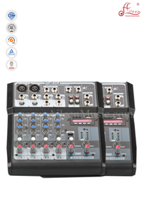 Console de mixagem com retardo digital do mixer mono profissional de 8 canais (AMS-F802)