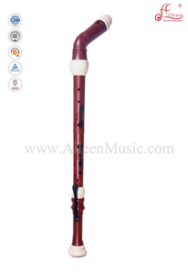 Flautas de flauta doce de plástico vermelho cópia de madeira (RE2458B)